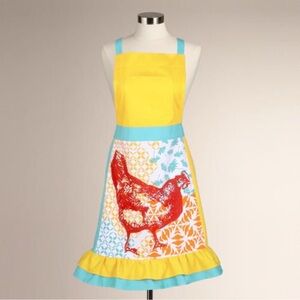 NWOT Rooster Design Apron